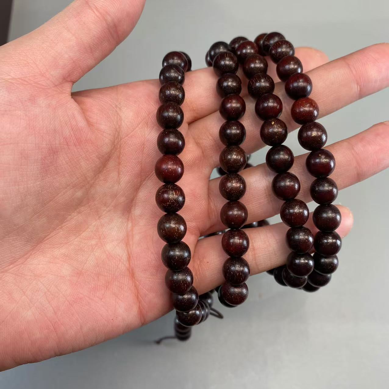 血檀项链多圈手串MK418