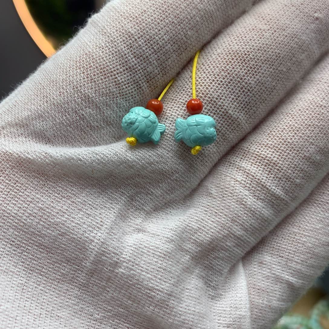 绿松石挂件未镶嵌