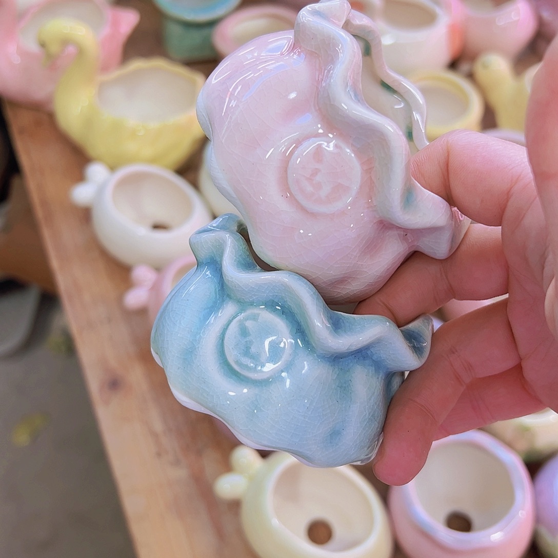 陶瓷花盆当场凑满12包邮