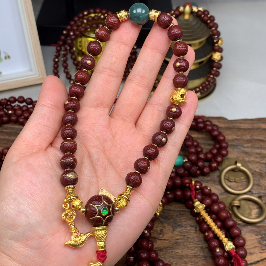 凤眼菩提吊坠9 满配手持