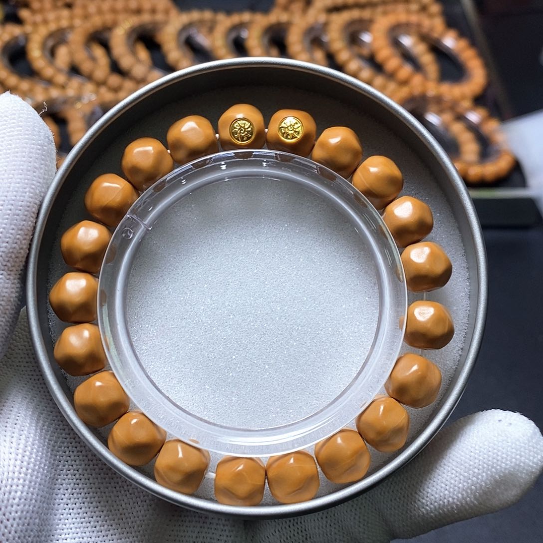 猴头核桃手串双标龙岩奶酪 11左右 全品 253号