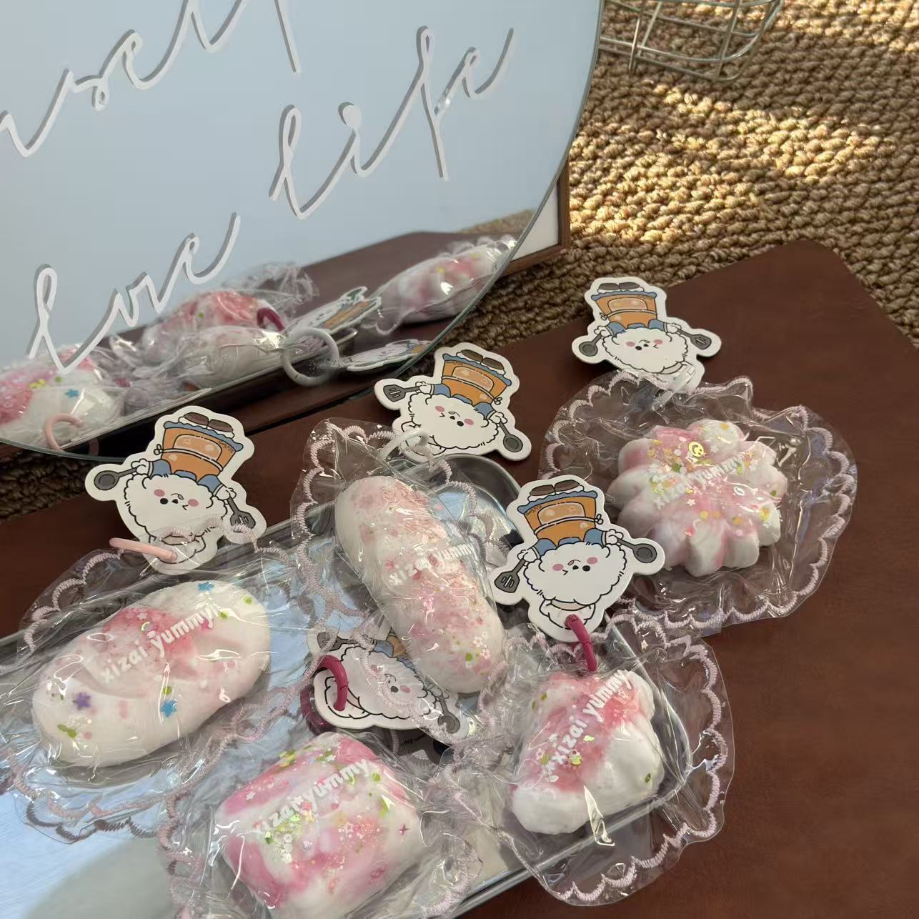 糯米泥【草莓奶油系列】喜仔yummy食物系硅胶捏捏礼物玩具