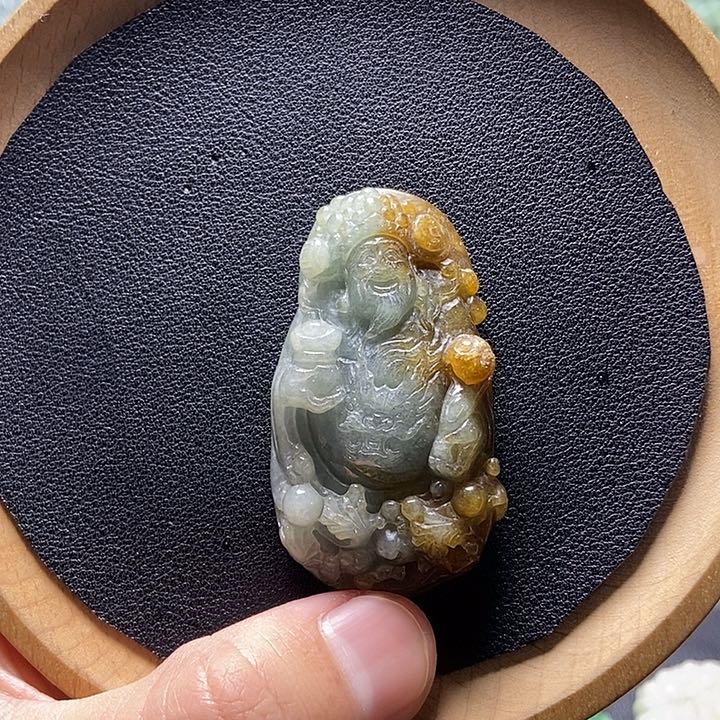 翡翠颈饰未镶嵌ℋ****缅甸a货