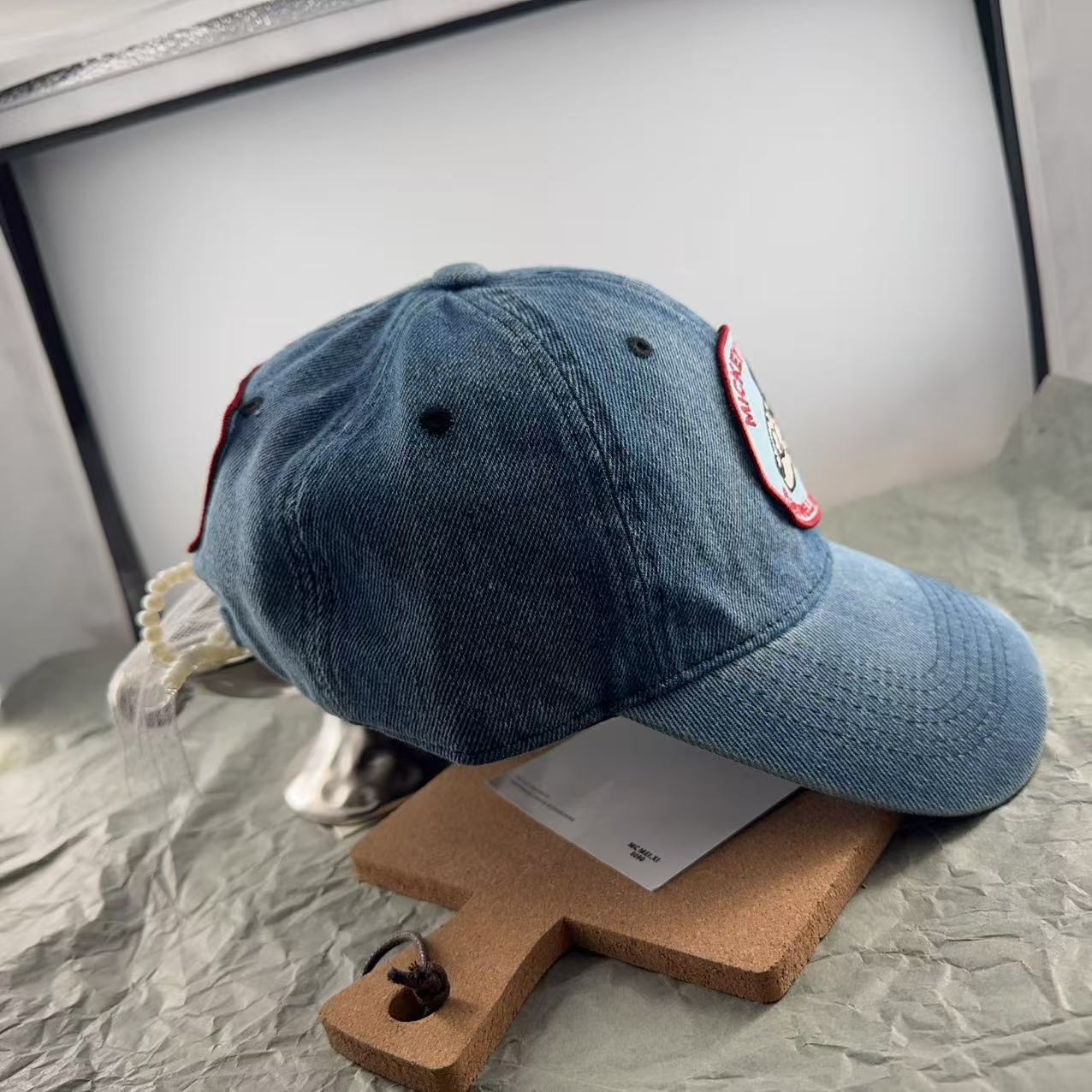 小众设计新款蓝色系百搭帽子45254