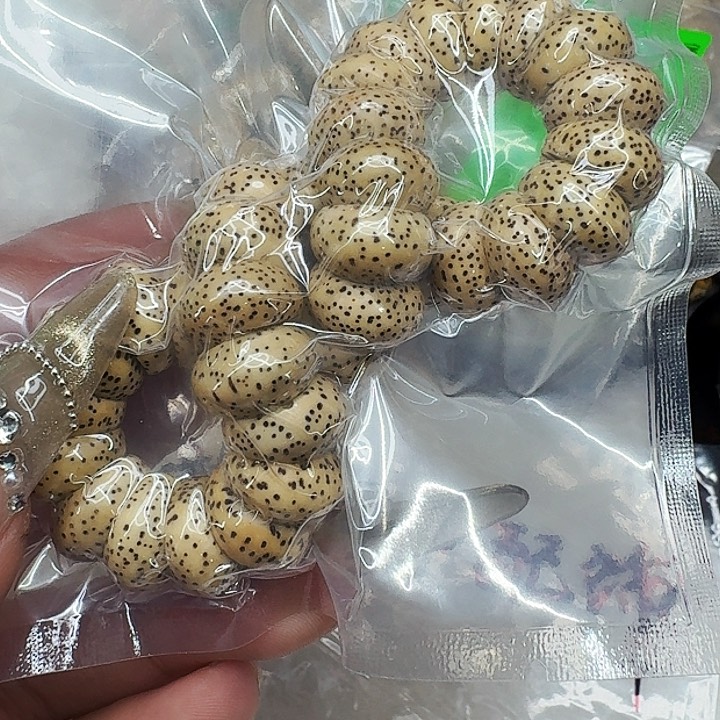 星月菩提手串363傲世黄星月菩提13猪大肠单圈