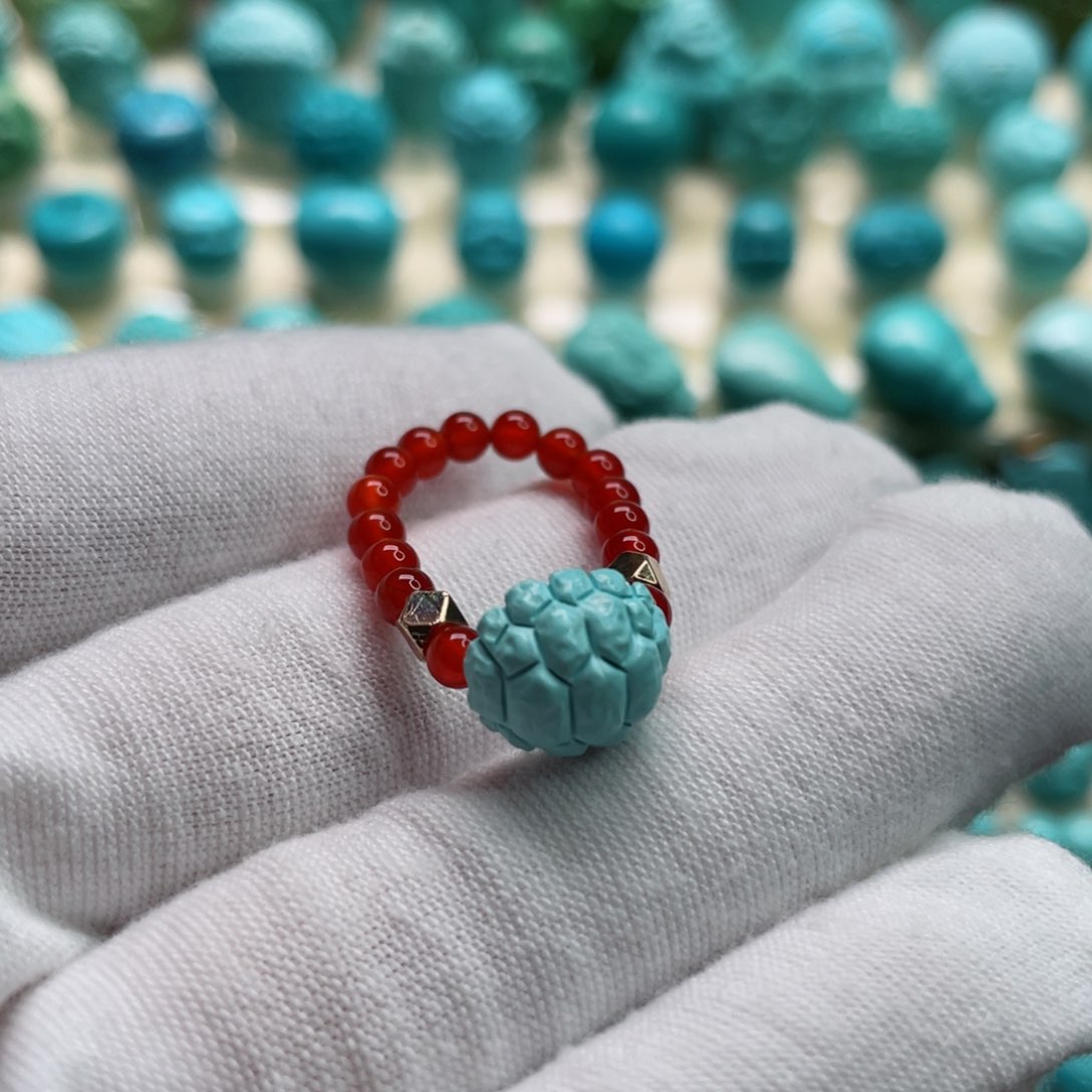 绿松石珠宝奇石未镶嵌