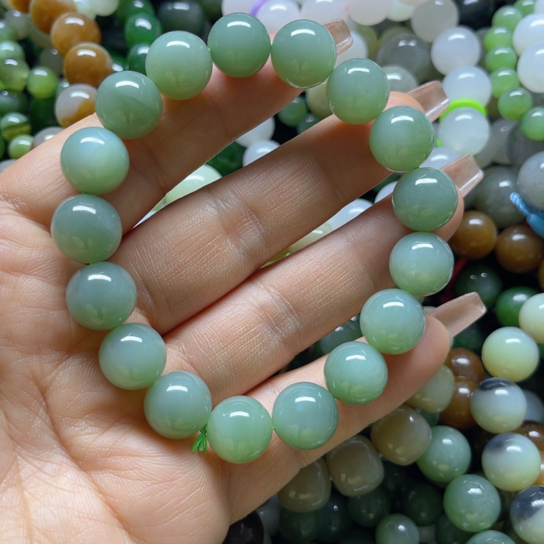 和田玉手链未镶嵌