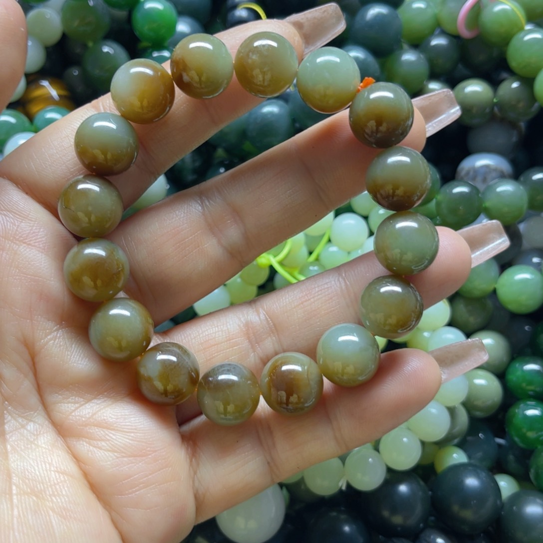 和田玉手链未镶嵌