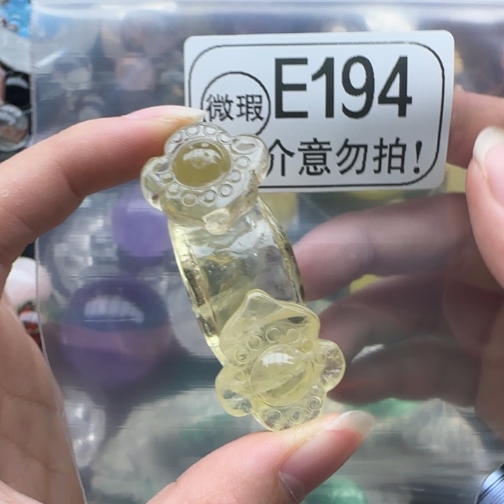 未镶嵌摆件水晶e194