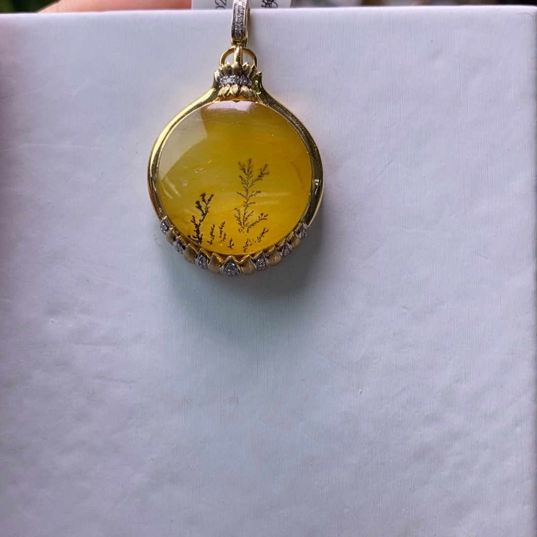 水晶水晶18K金镶嵌JP37659飞飞