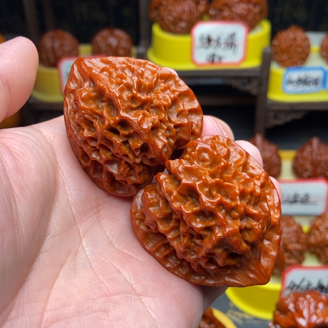 吊坠文玩核桃43龙鳞纹