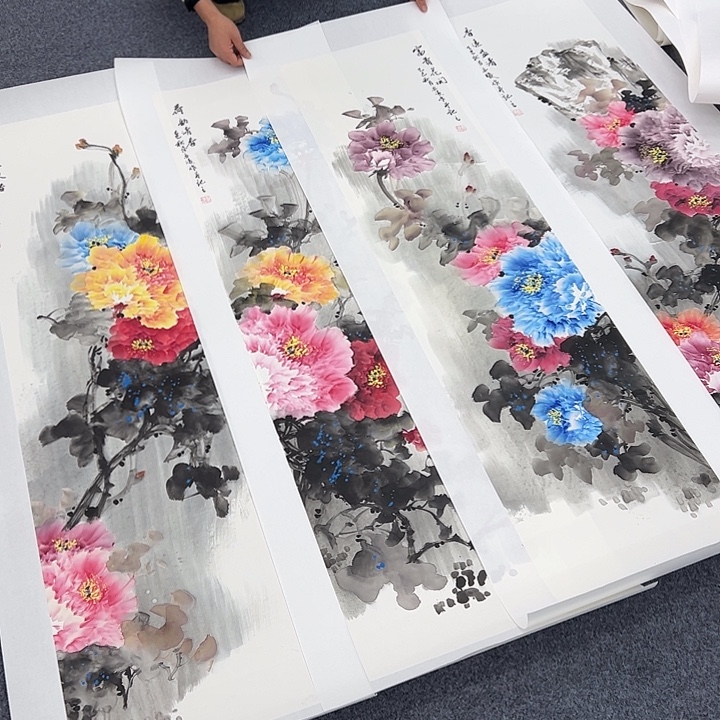 国画手绘国画作品