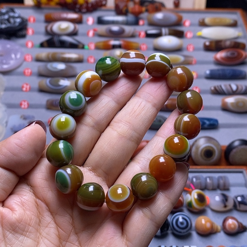 【闪购商品】玛瑙/玉髓珠宝半成品未镶嵌仆*