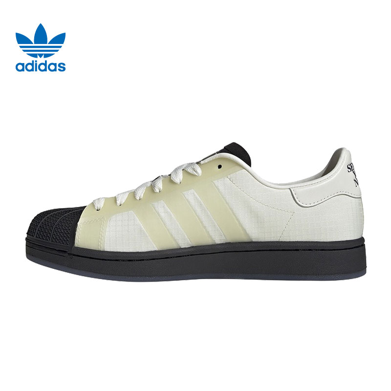 adidas阿迪达斯三叶草男女鞋贝壳头运动鞋休闲鞋KJ6573