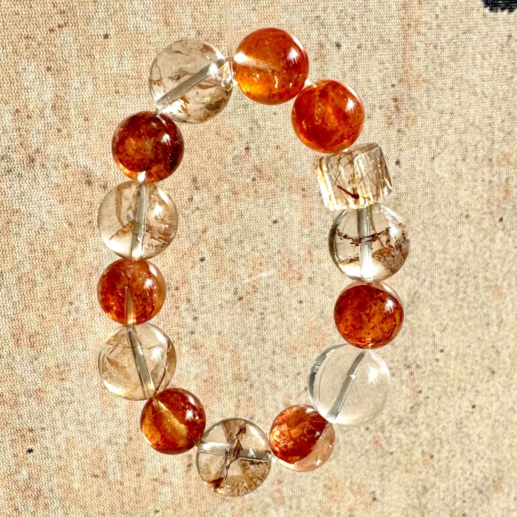 【赤焰燃曦】天然水晶