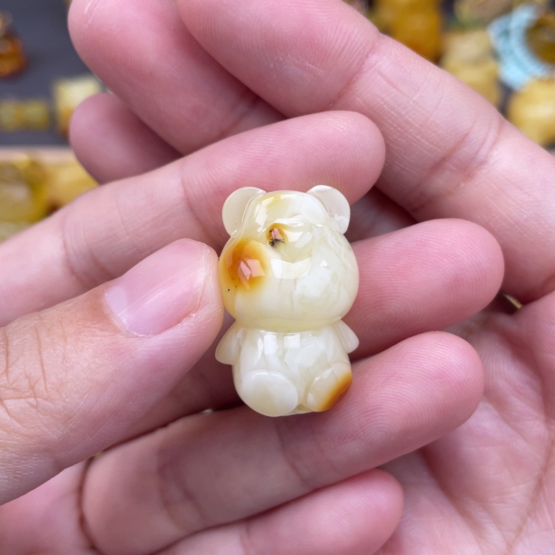 裸石琥珀未镶嵌蜜蜡