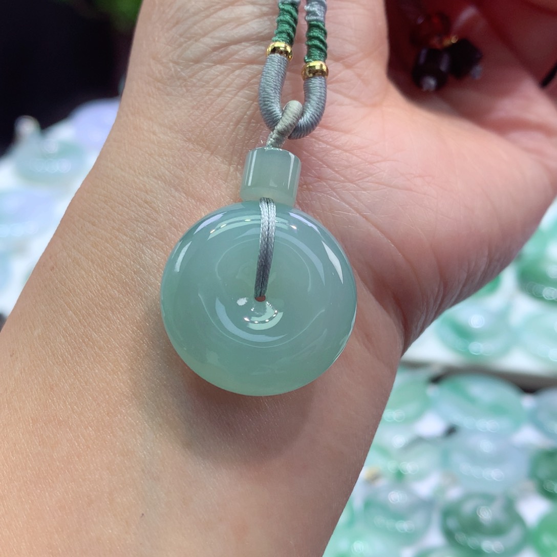 颈饰未镶嵌翡翠25尺寸23.6*7.8