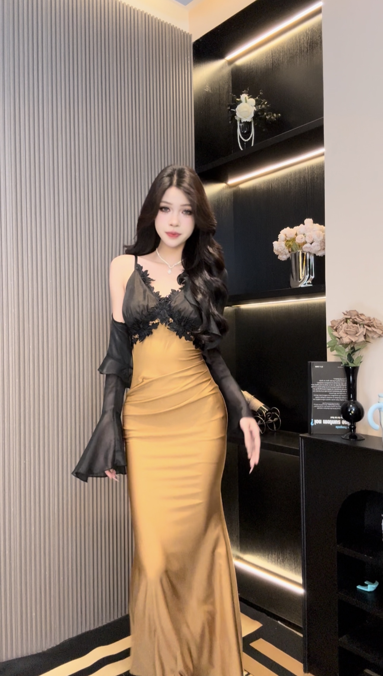 【茜茜推荐】小开衫+纯欲性感修身夏季吊带套装连衣裙YNNYF50063 