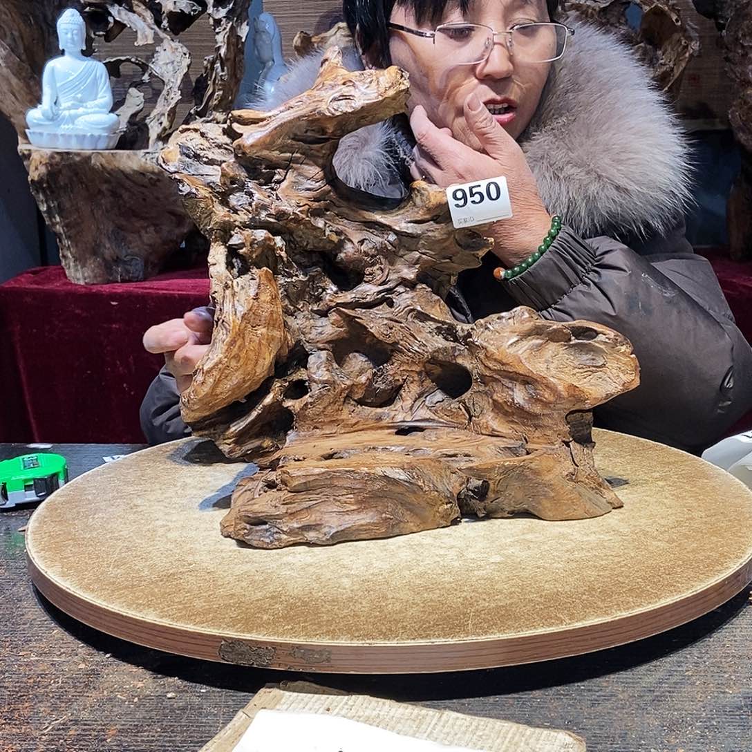 遇***天950。株木随行根艺