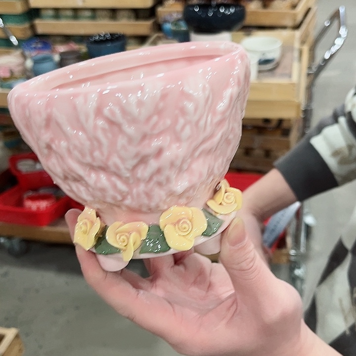 陶瓷陶瓷多肉植物花盆