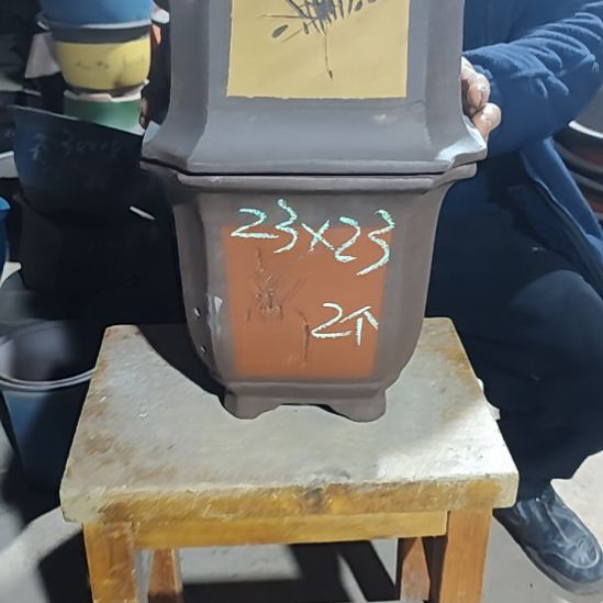 宜兴紫砂花盆清清仓处理花盆