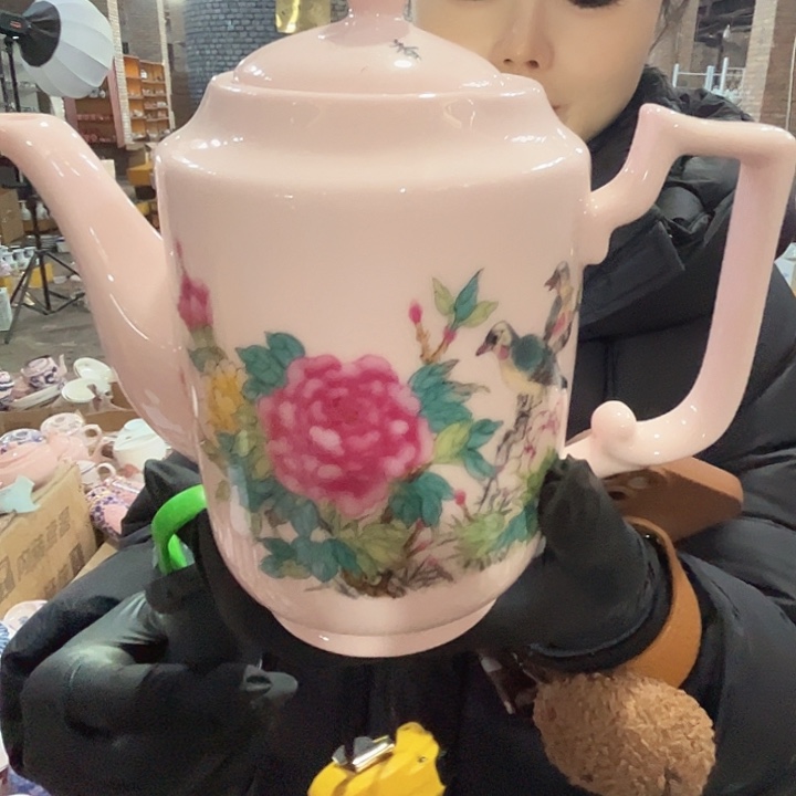 其他瓷景德镇高温瓷壶0015