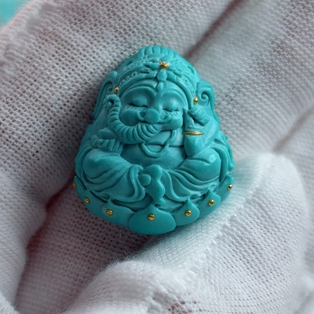 绿松石未镶嵌珠宝奇石