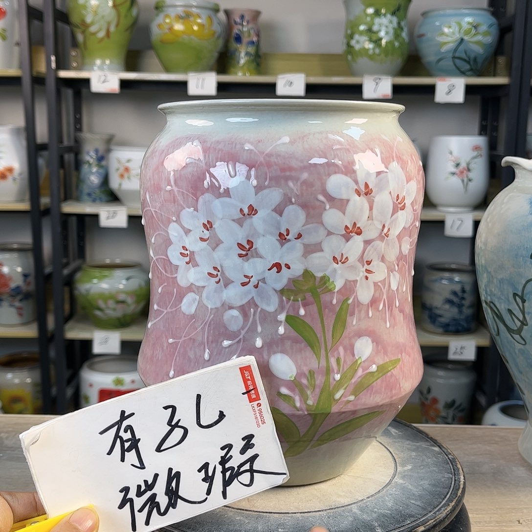 罐1xc景德镇陶瓷花盆