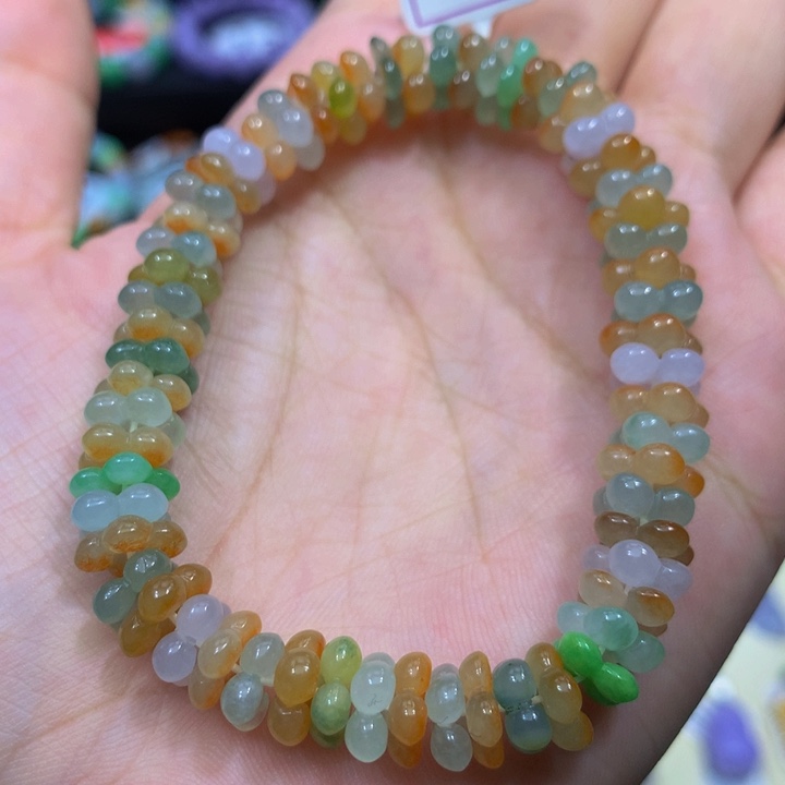 翡翠未镶嵌手链翡翠