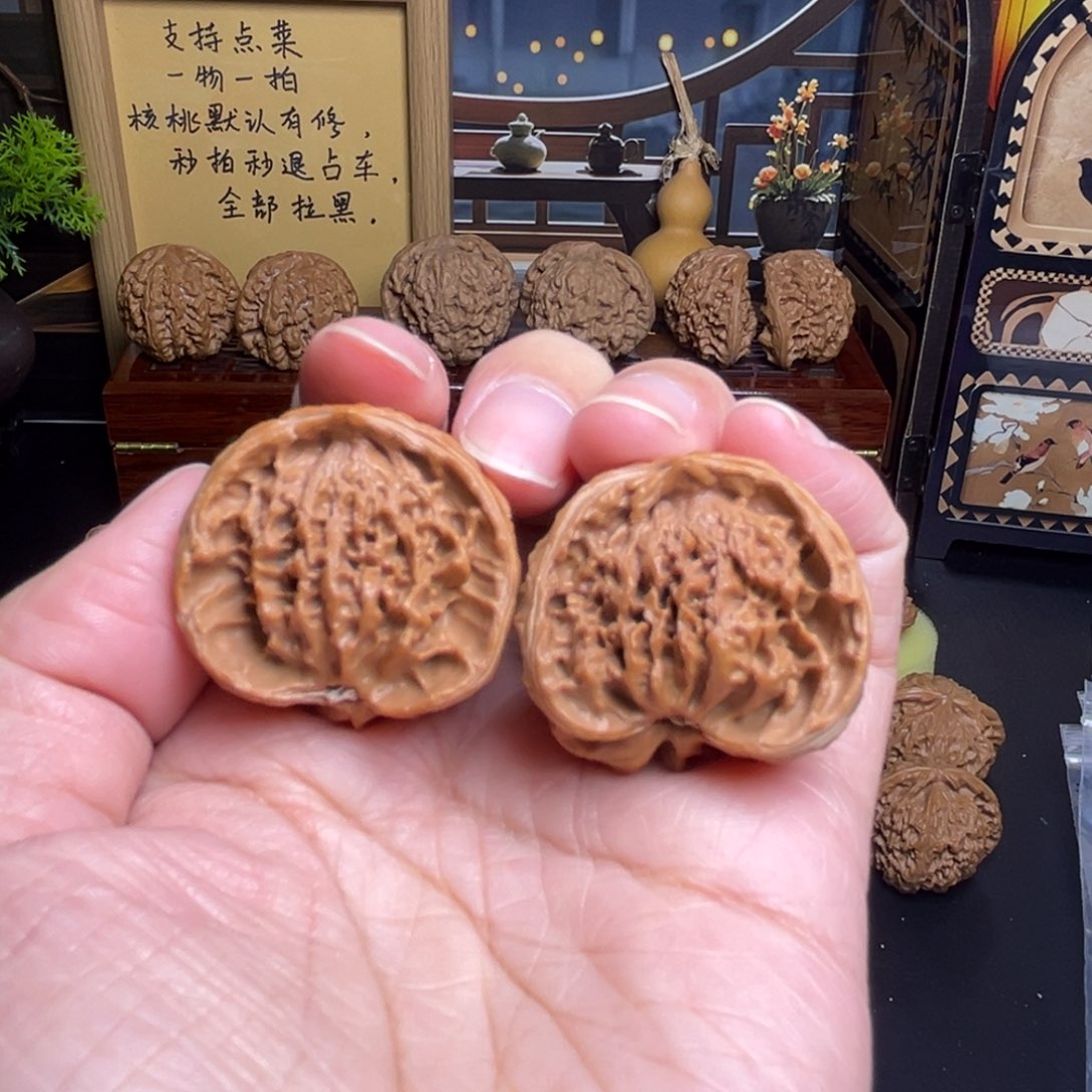 把件文玩核桃闪电购12盘蛇