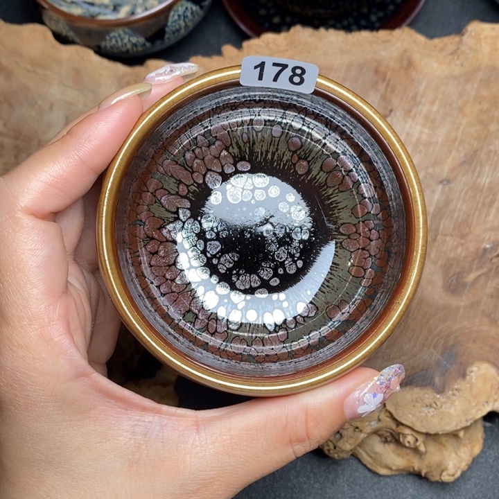 茶盏建窑建盏主人杯178
