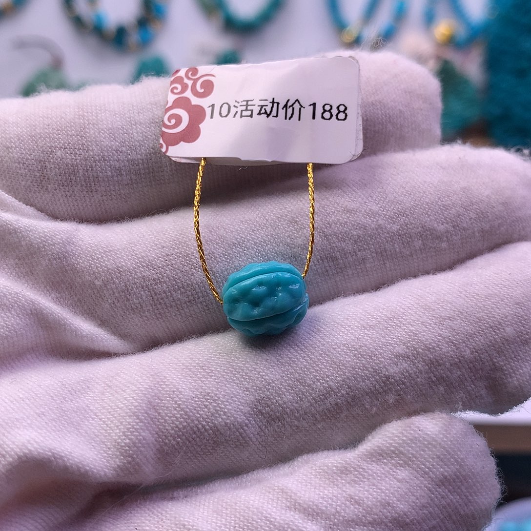 绿松石未镶嵌金刚8mm