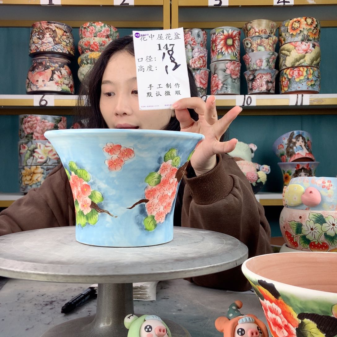 罐景德镇手工瑕疵147