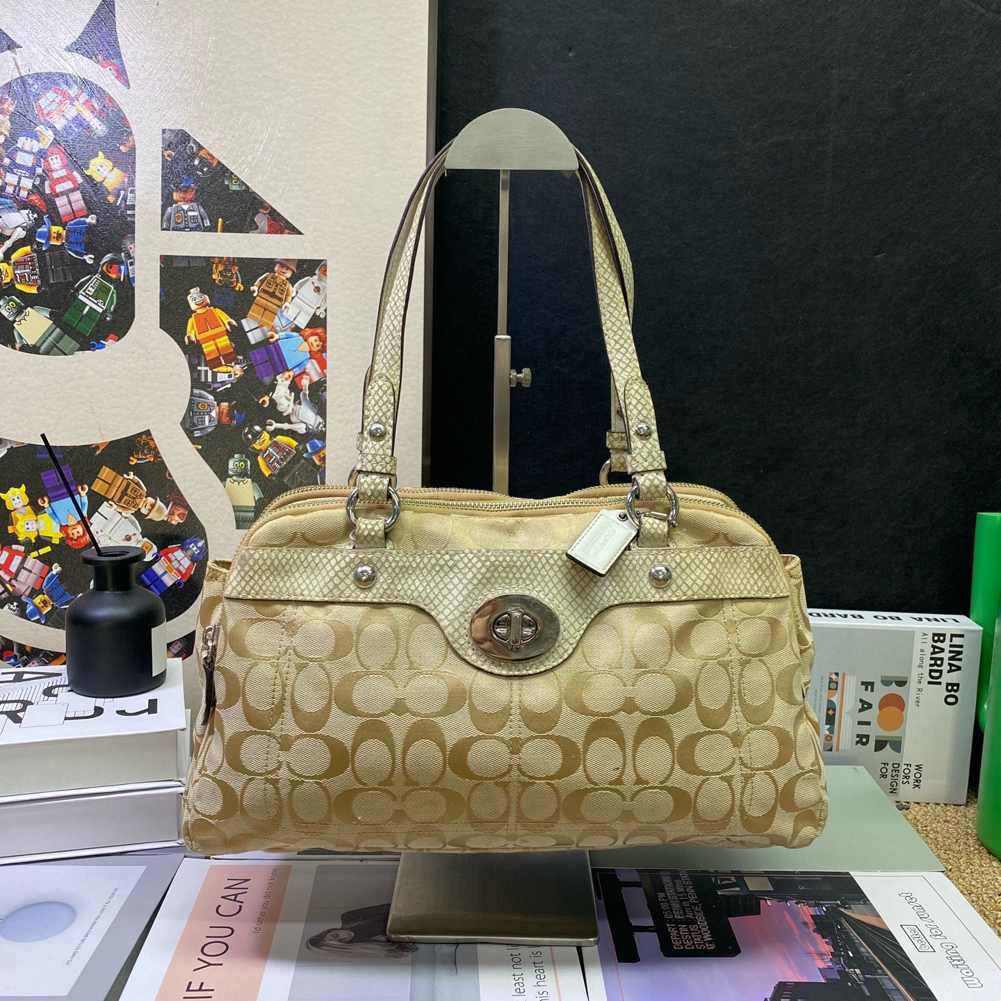 95新 COACH/蔻驰 22890单肩包33*23