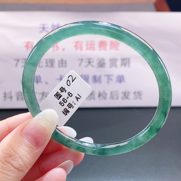 翡翠未镶嵌手镯翡翠手镯48