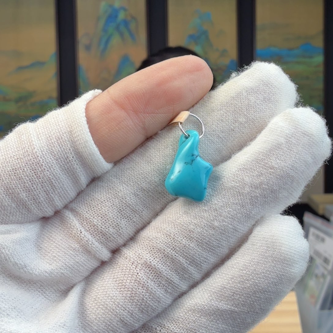 绿松石未镶嵌珠宝奇石