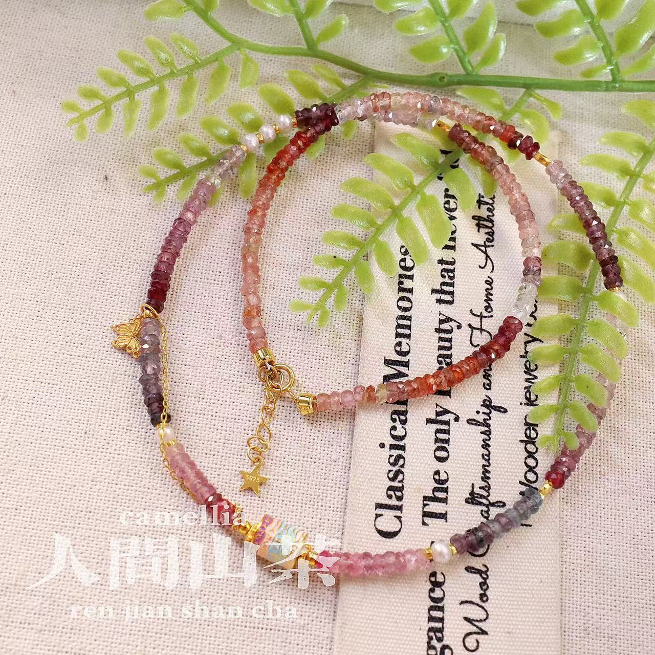 人间山茶 C40-1239 尖晶石项链多样性发其一