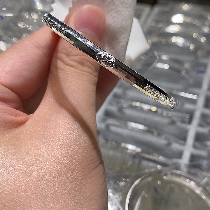 足银足银手镯足银手镯