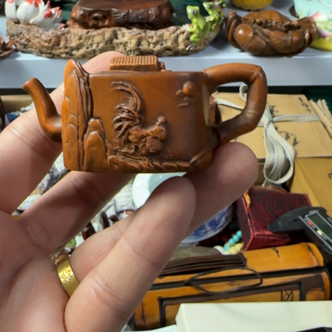 紫砂茶杯放漏场，全都漏