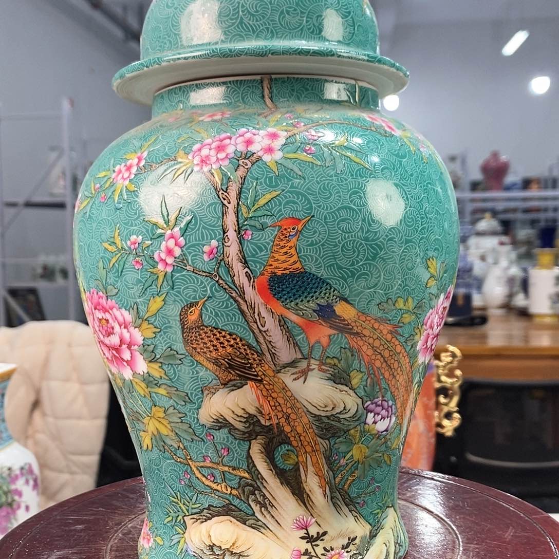 摆件景德镇陶瓷花瓶摆件