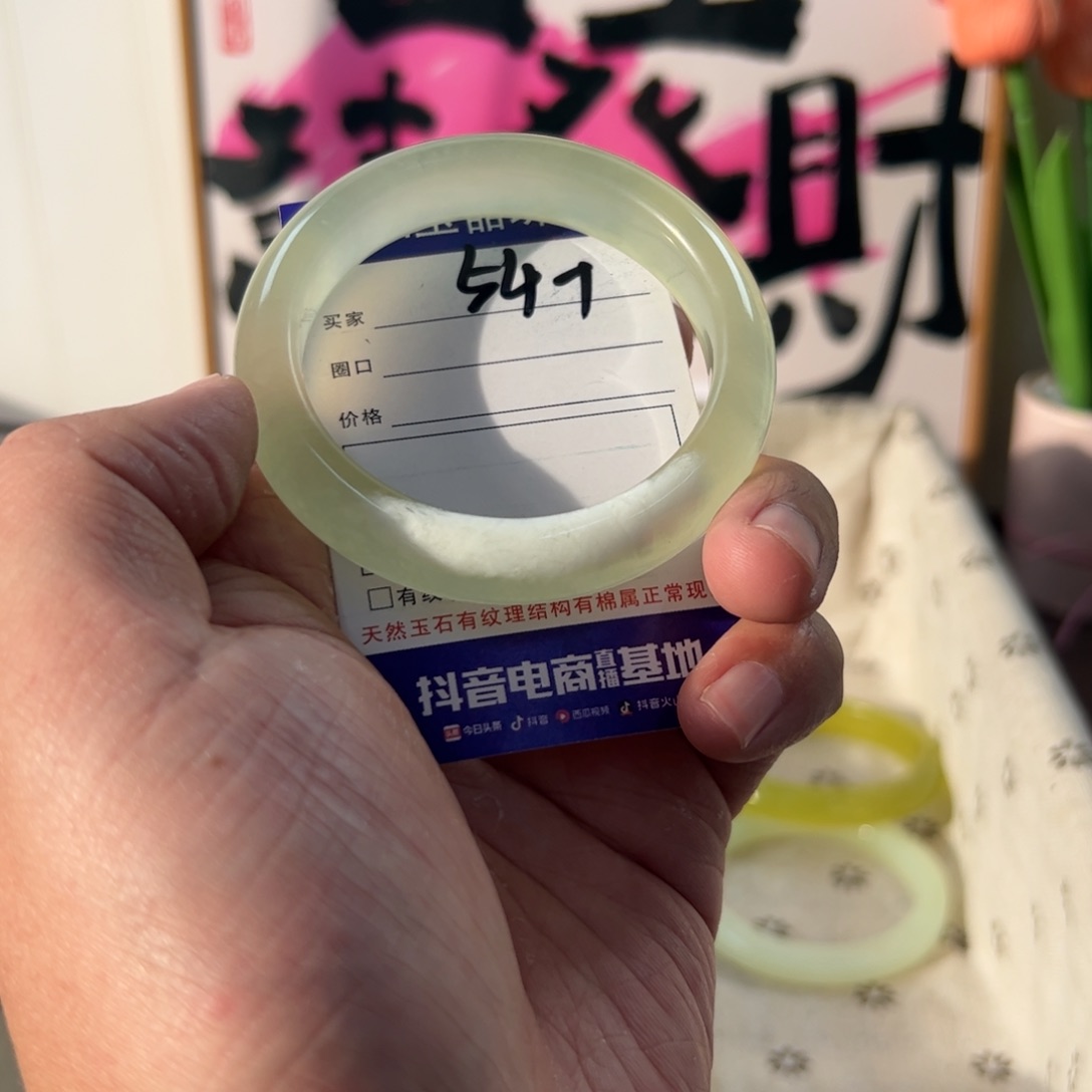 蛇纹石玉手镯未镶嵌216