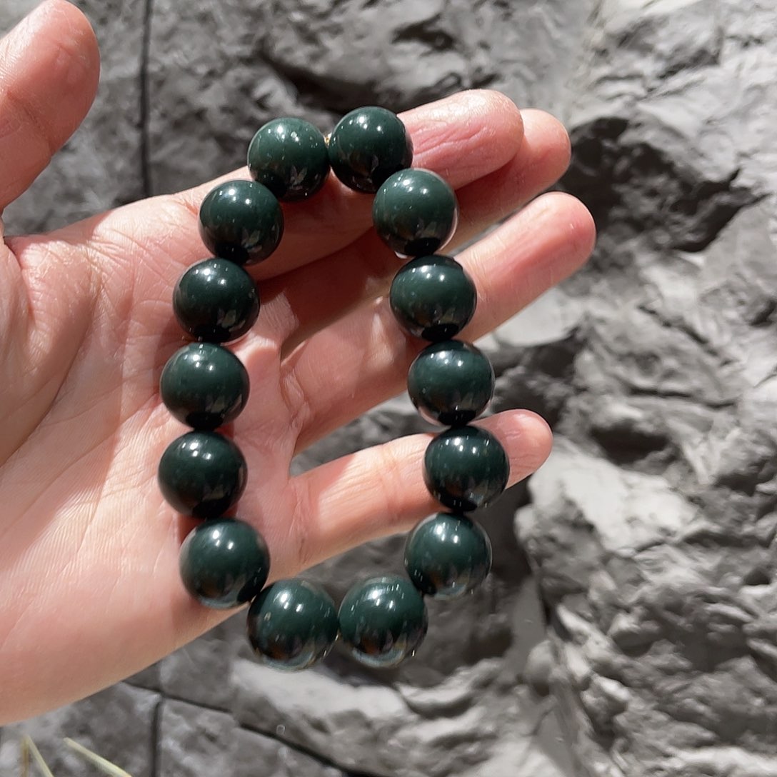 和田玉手串未镶嵌