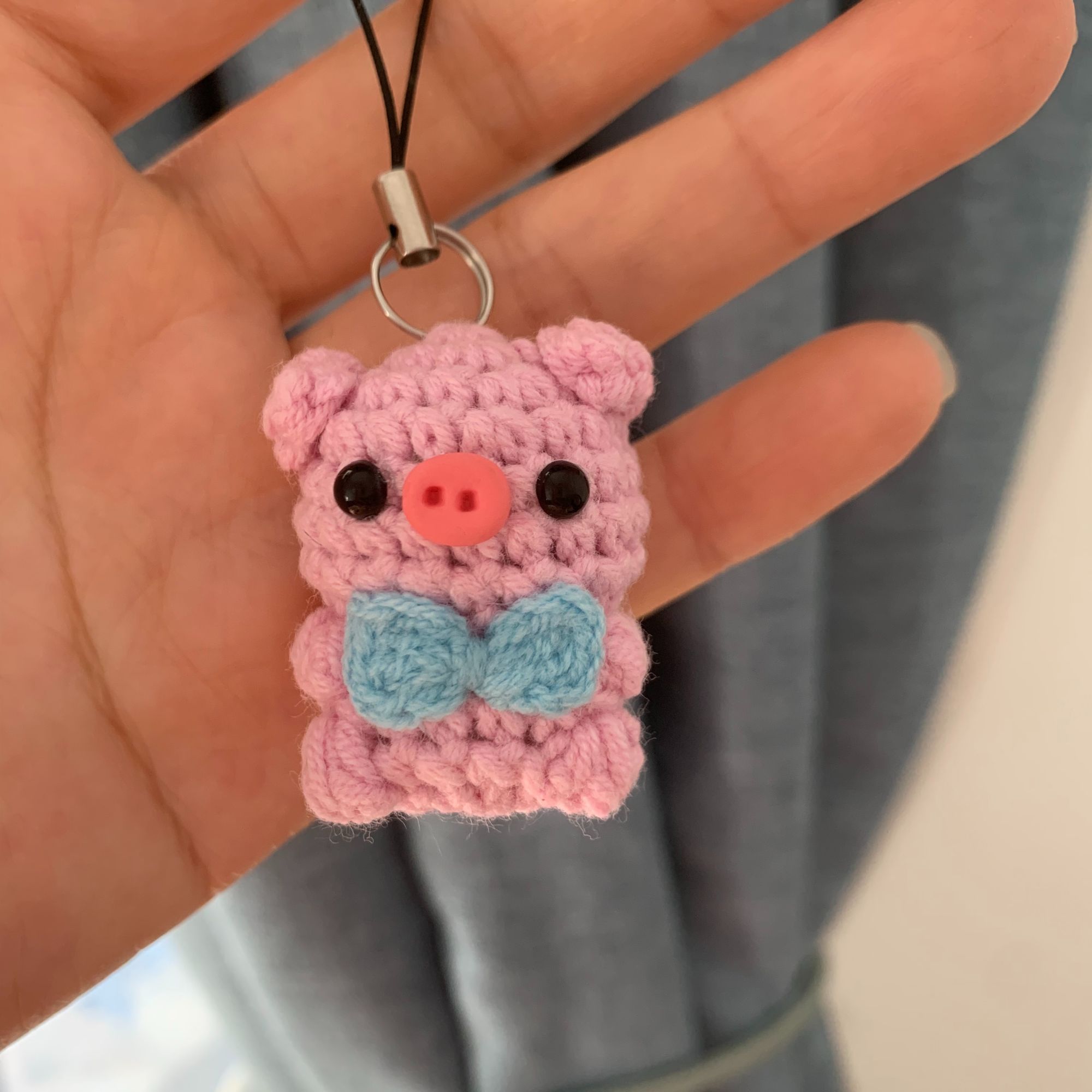 纯手工钩针毛线玩偶DIY不退换