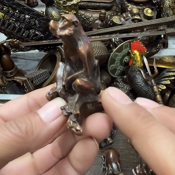 顺顺利利，铜器摆件