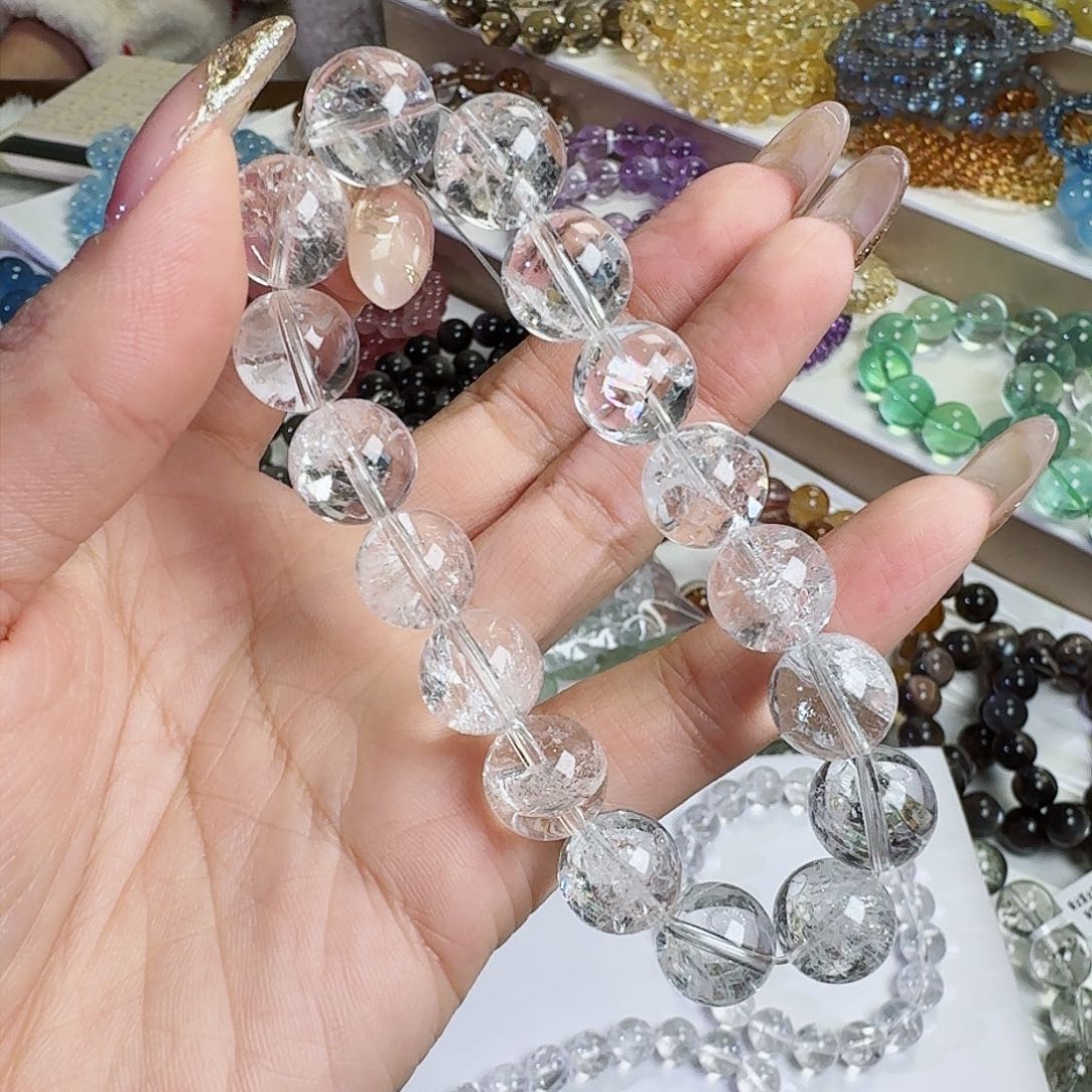水晶手链未镶嵌暴***言白啊塞12
