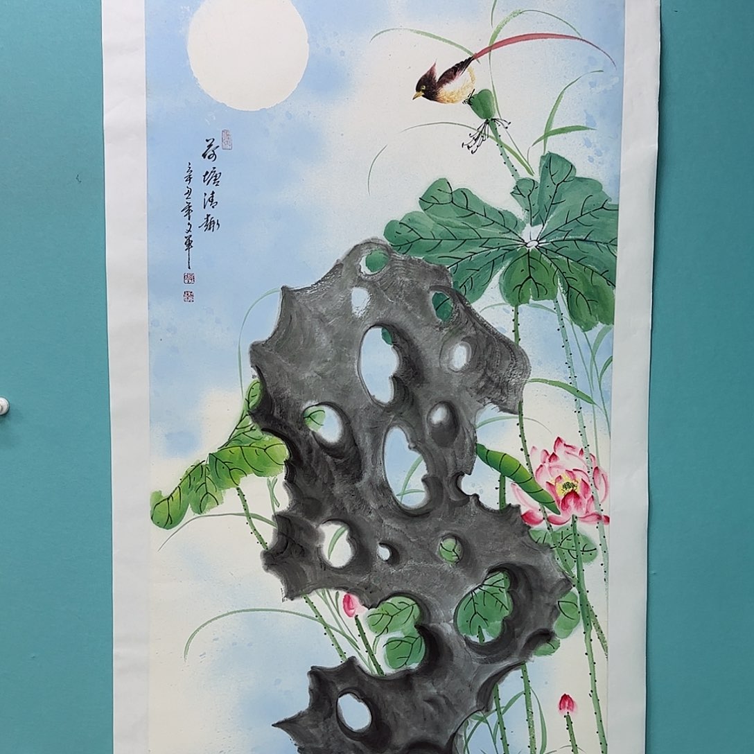 国画李文军教授经典