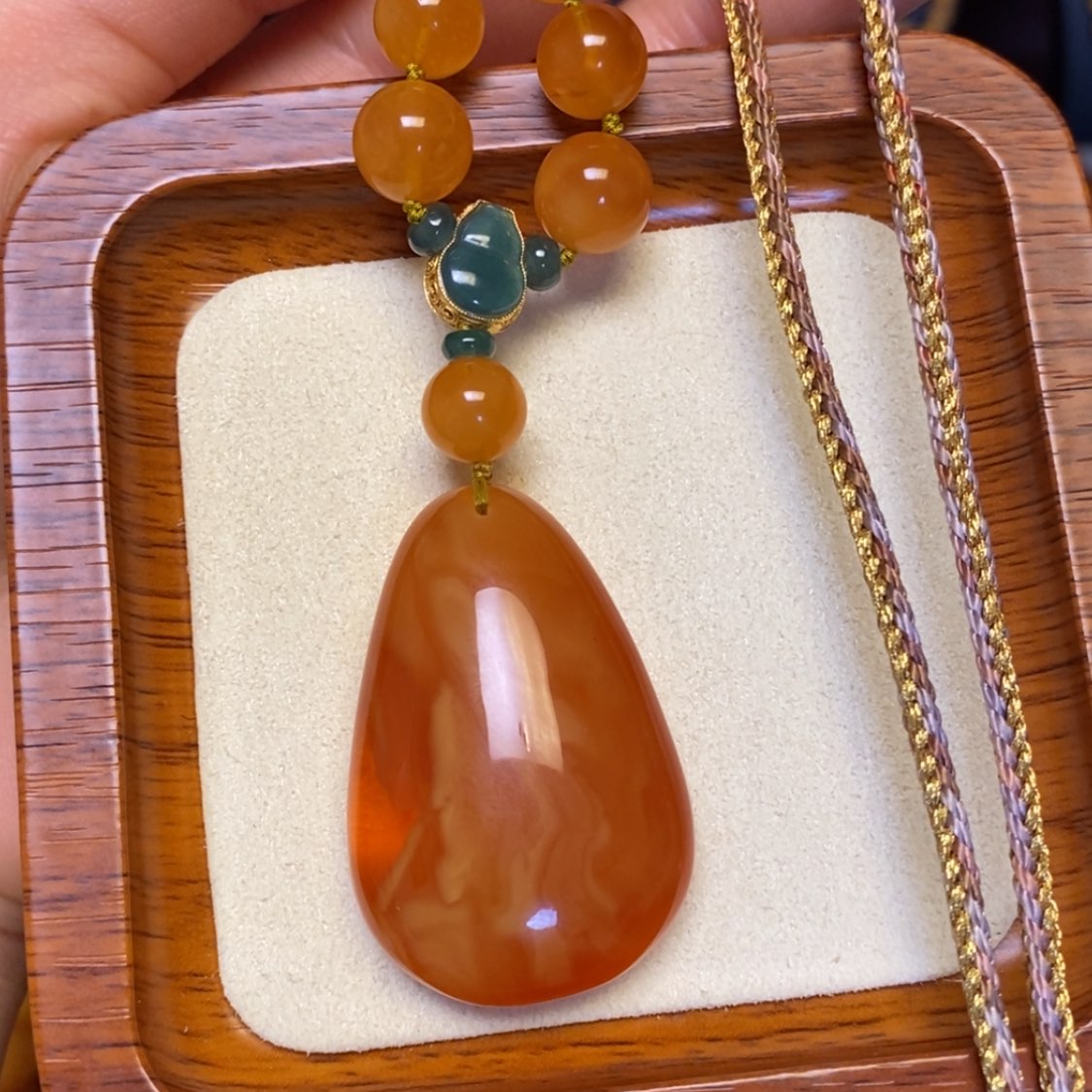 【闪购商品】蜜蜡颈饰未镶嵌项链