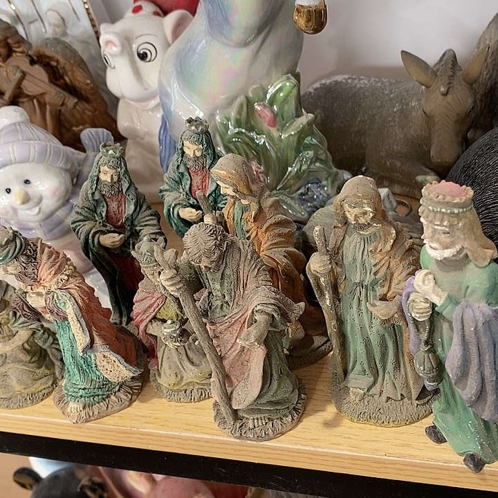 摆件一****田陶瓷树脂家居摆件