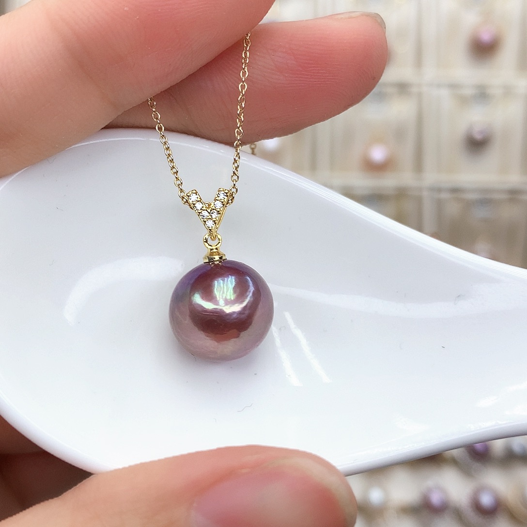 淡水珍珠颈饰合金