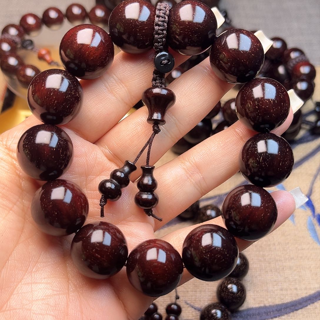 檀香紫檀（小叶紫檀）1.8 13颗满星